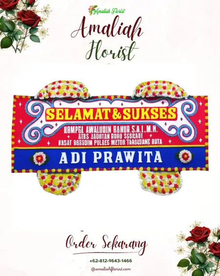 Papan Bunga Ucapan Selamat Curungrejo